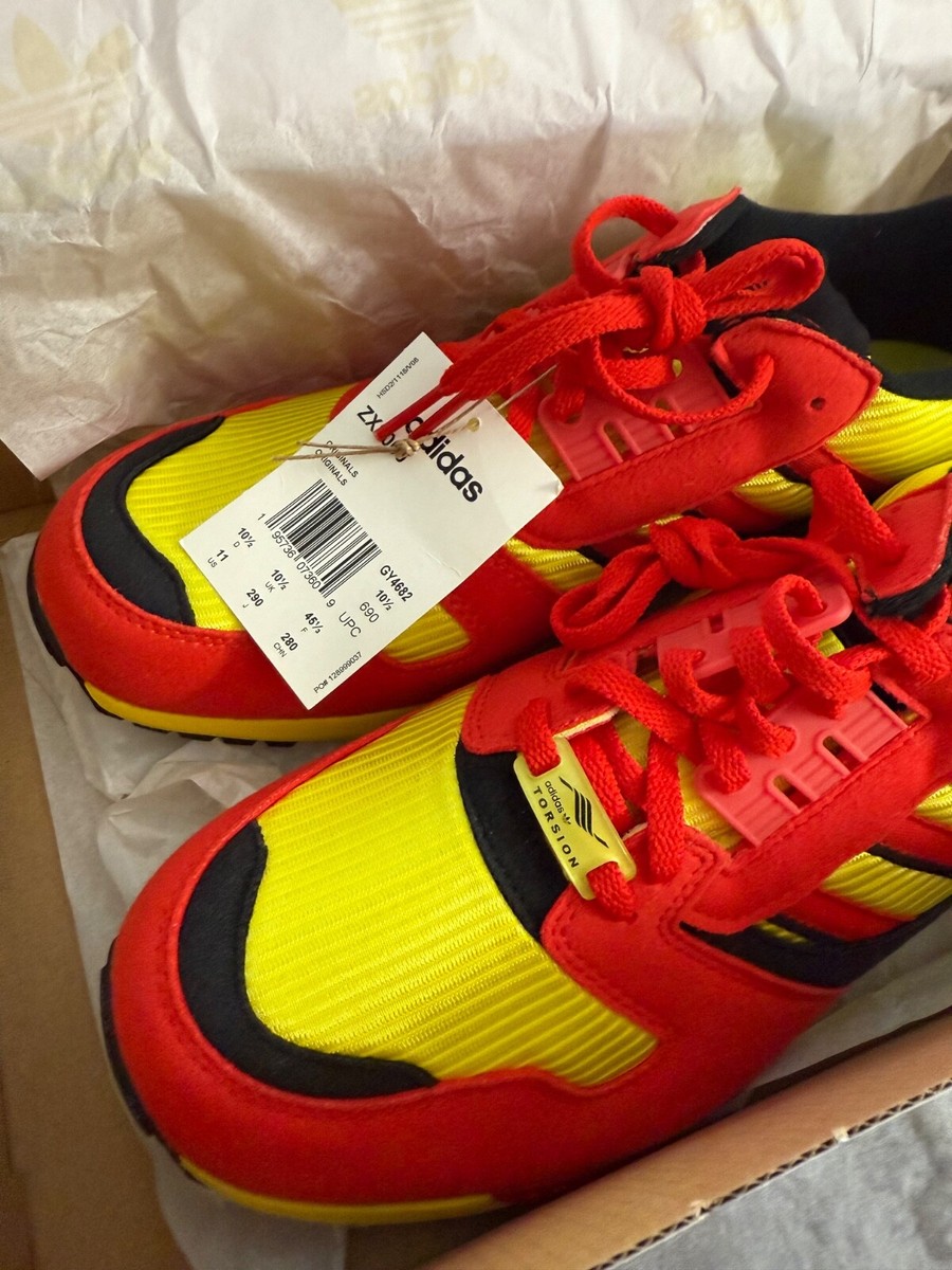 Adidas ZX 8000 Bright Yellow Red 🇪🇸 Spain Edition Size US 11