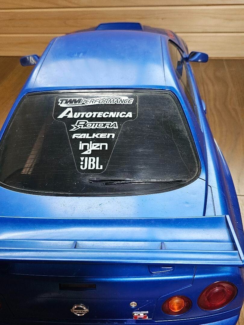 NIKKO Giant RC Car RC 1/5 Skyline GTR R34 RARE | eBay