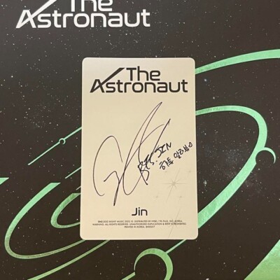 BTS JIN Solo Album The Astronaut Official Photocard Photo Card PC