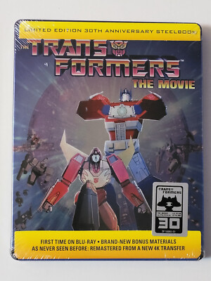 Transformers The Movie 1986 30th Anniversary Limited Edition Blu