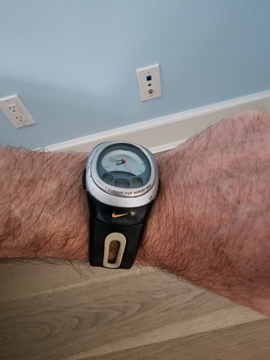 Vintage NIKE Triax Watch WR0065 H20 50M Digital Cross Training | eBay