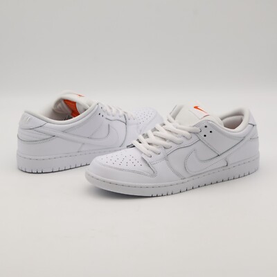 FJ1674-100 Nike SB Dunk Low Pro ISO Triple White (Men's) | eBay