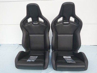 RECARO Sportster CS Seats | Artificial Leather | Black | Pair