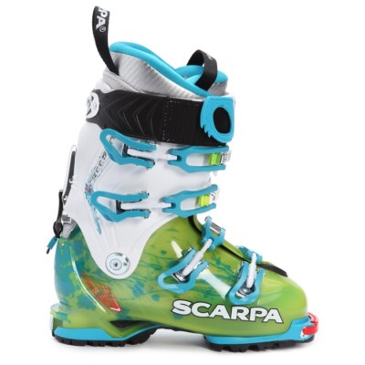 Scarpa Women's Freedom SL Ski Boot - Mondo 22.5 (US 5.5) - Lime