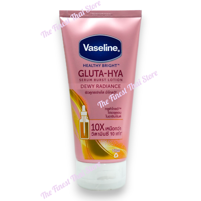 Vaseline Gluta-Hya Serum Burst Lotion Healthy Bright Dewy Radiance
