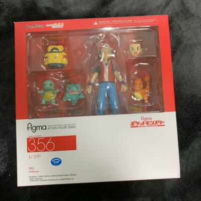 FIGMA 356 Pokemon Red Trainer Pocket Monster Max Factory Japan