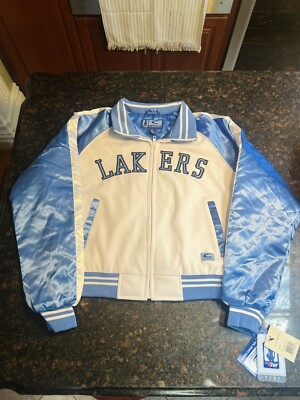 G-III NBA G-III CARL BANKS Los Angeles LAKERS leather jacket