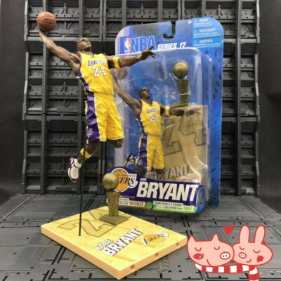 MCFARLANE Series 17 ~ Laker KOBE BRYANT figure WITH TROPHY IN BOX