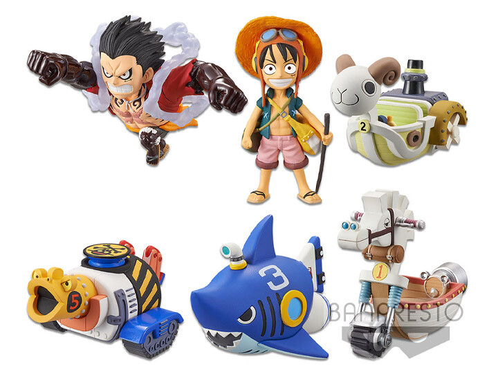 BANDAI WCF One Piece World Collectable Treasure Rally Vol.1 Set-6