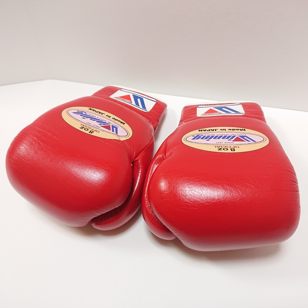 Winning ボクシンググローブ 8oz レッド Winning グローブ 8オンス