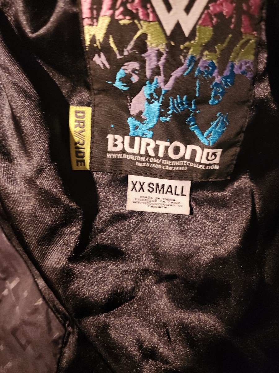 Burton The White Collection Men's Dryride Ski/Snowboard Jacket Red