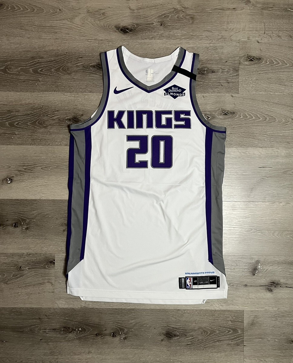 Nike Sacramento Kings Authentic Jersey Harry Giles Game Worn Pro