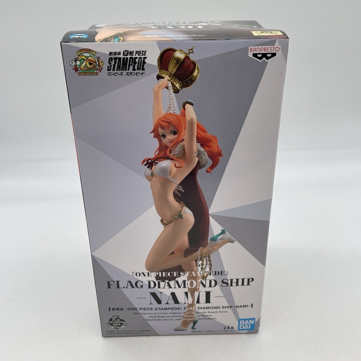 One Piece Stampede Flag Diamond Ship NAMI Figure Banpresto Japan