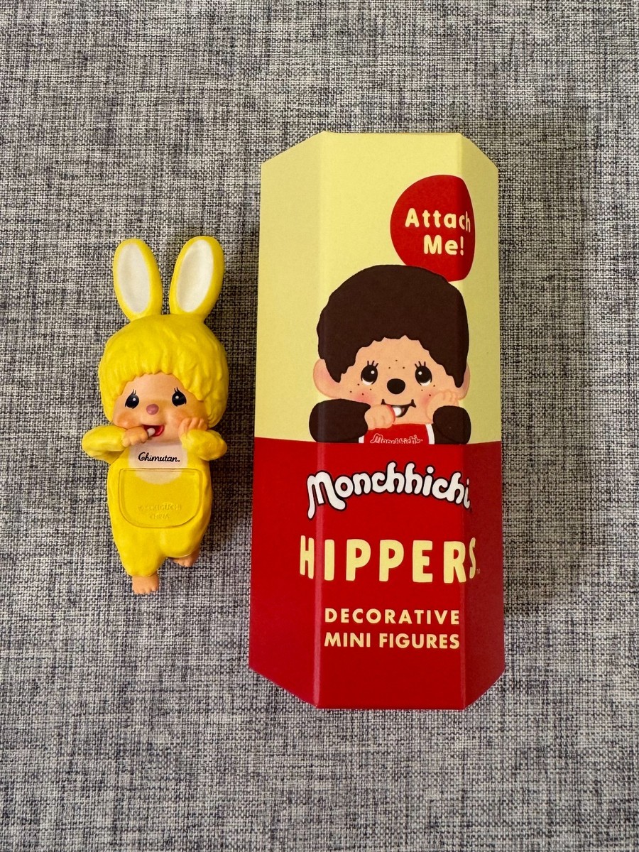 Authentic Monchhichi Sekiguchi Hippers Decorative Figure- Chimutan