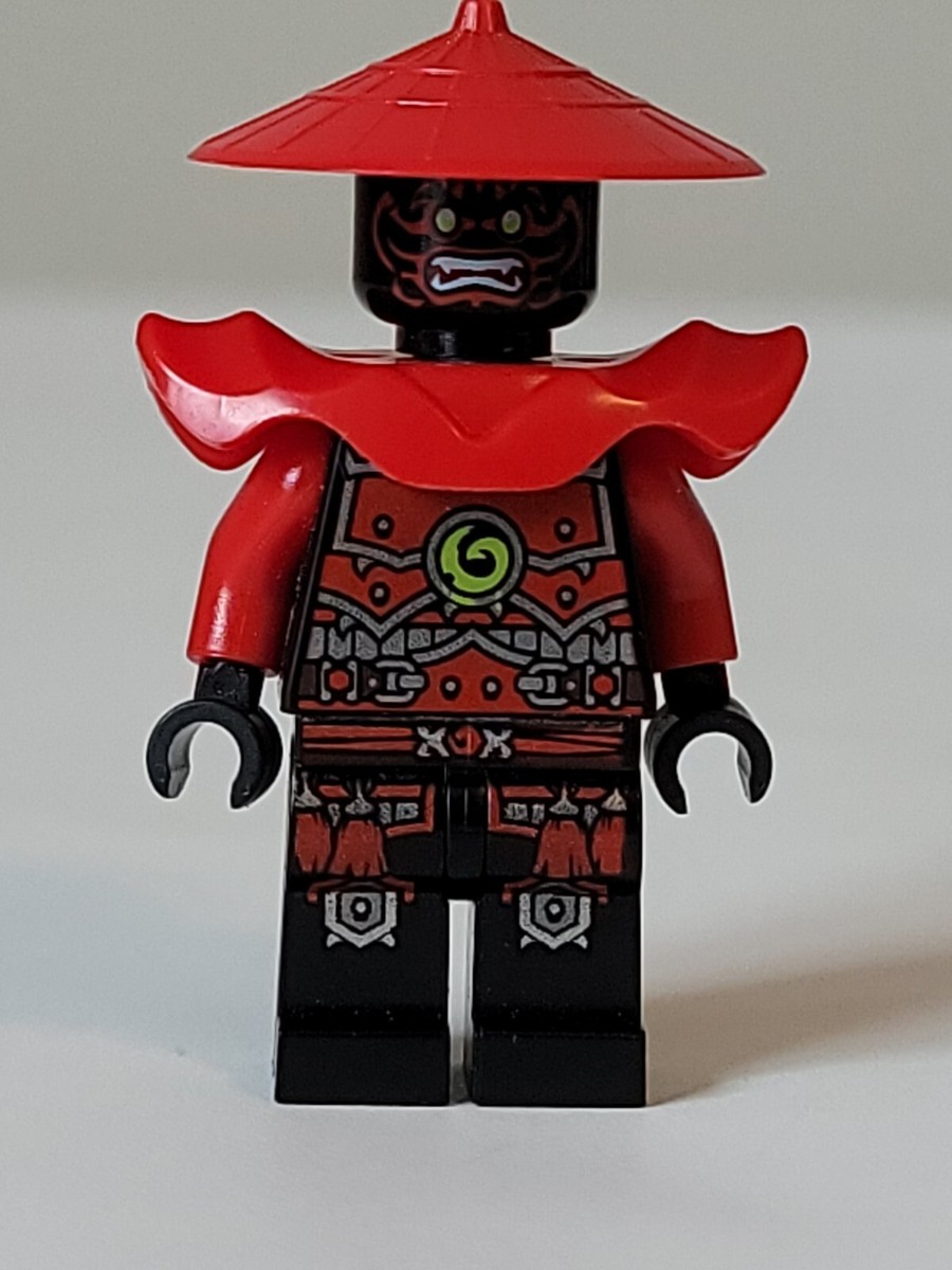 LEGO Minifigure Ninjago Stone Army Swordsman Red Face njo222 | eBay