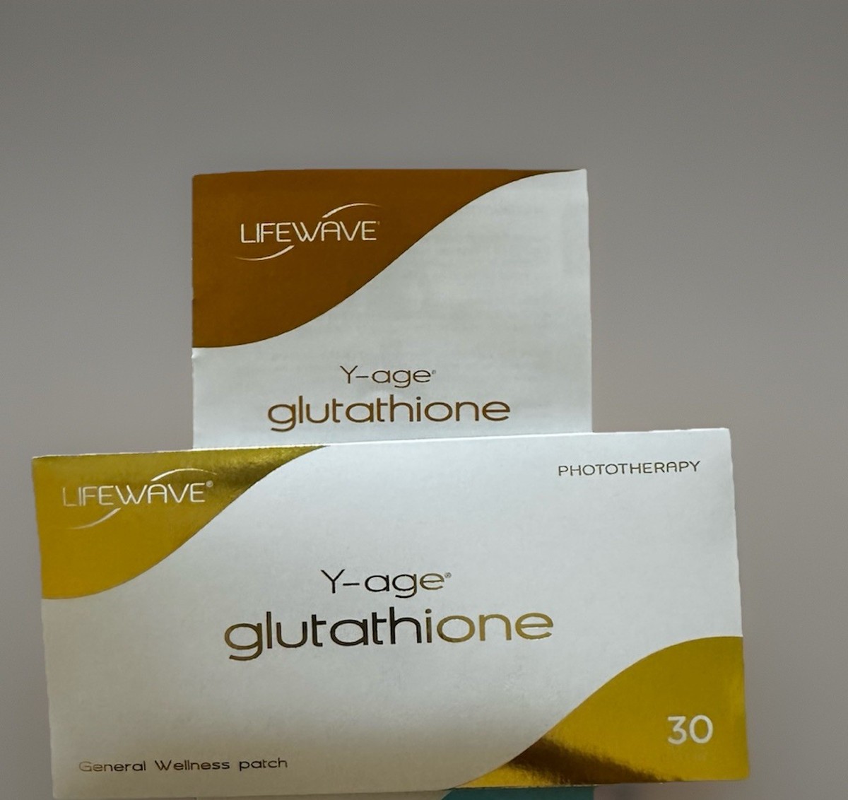 LifeWave Y-age Glutathione Phototherapy Patches, 30 Patches - Exp