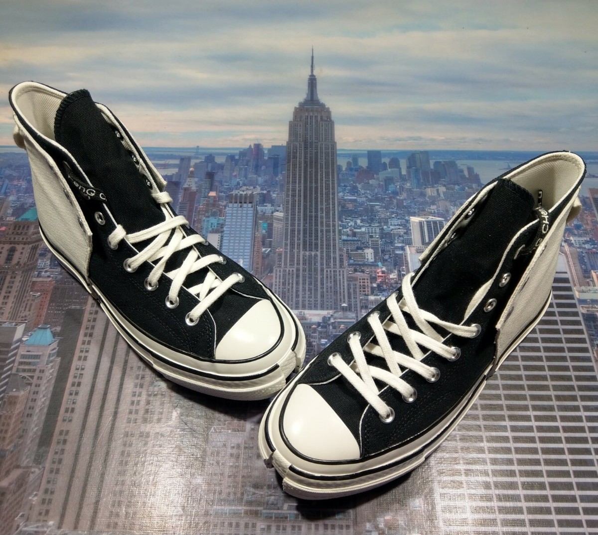 Converse x Feng Chen Wang Chuck 70 2-In-1 Hi Top Ivory Men Size