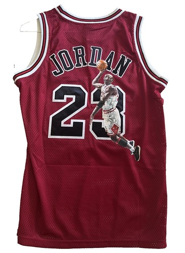 Air Jordan Michael Jordan Chicago Red Jersey Mesh Tank, Size XXL