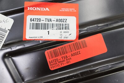 NEW OEM Honda Rear Left Wheel Arch Extension 64720-TVA-A00ZZ