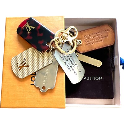 Louis Vuitton TAKASHI MURAKAMI Monogramofrage Key Ring Bag Charm