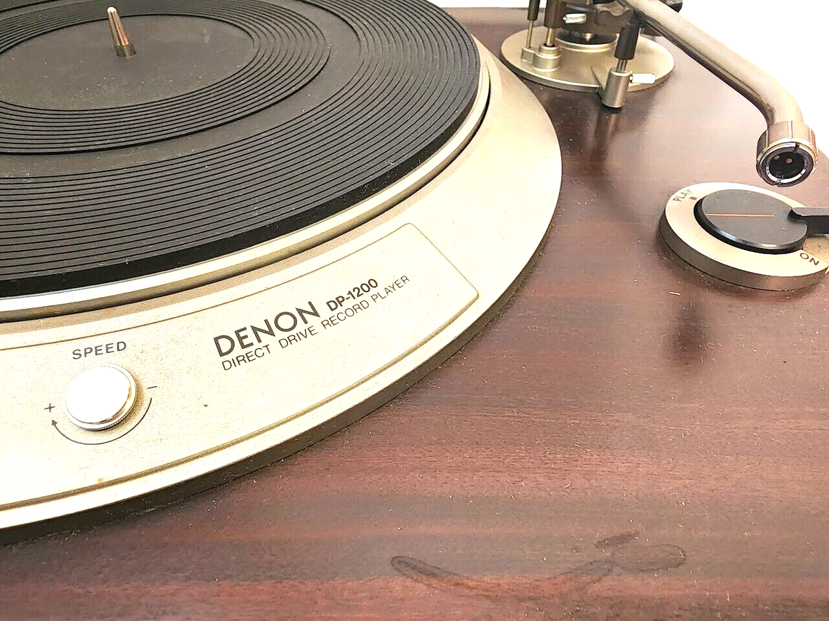 Denon DP-1200 Direct Drive Turntable Record player | eBay