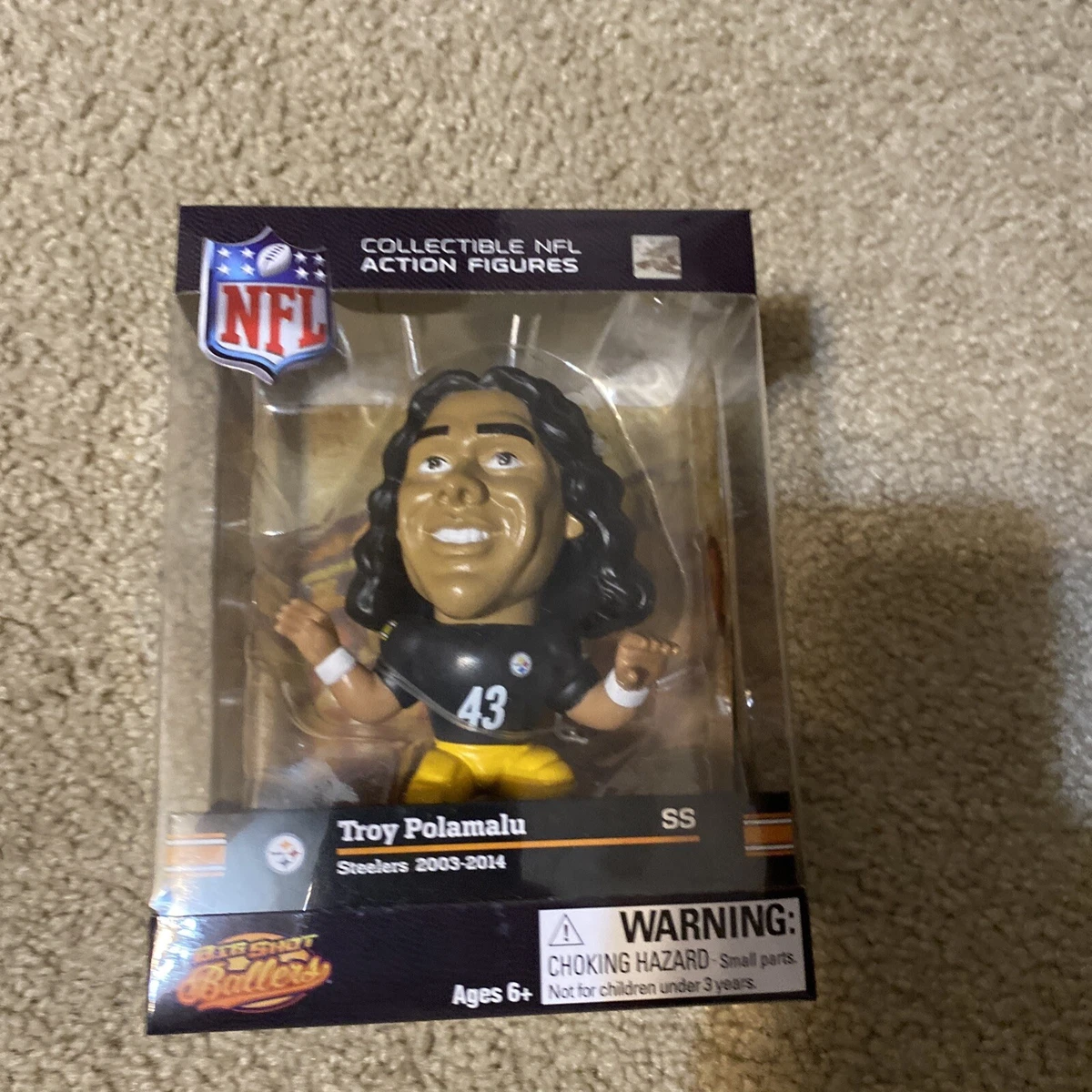 Troy Polamalu NFL Action Figures for sale | eBay