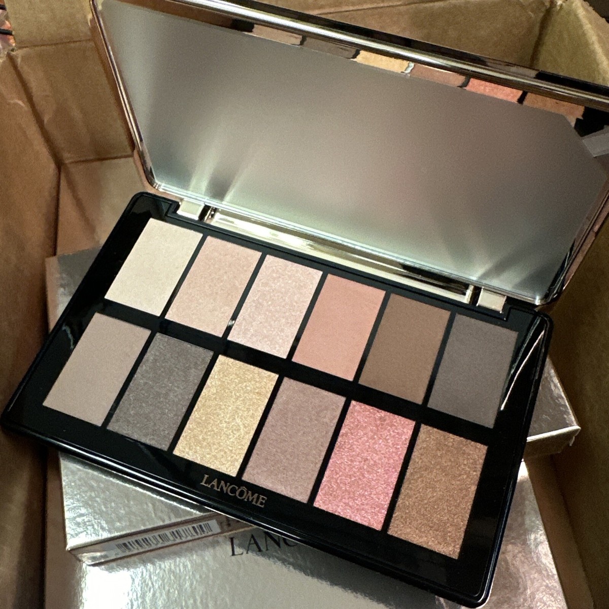 Lancome 2024 holiday rose gold Palette 12 EyeShadow Limited