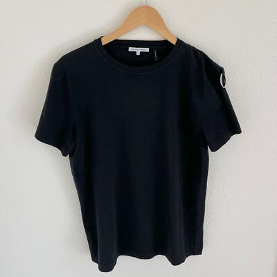 HELMUT LANG T-Shirt / Limited Edition graphic black tee / size XS