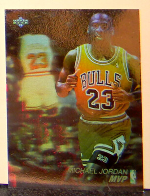 Upper Deck 1991-1992 Michael Jordan MVP Hologram Card #AW4 - Mint