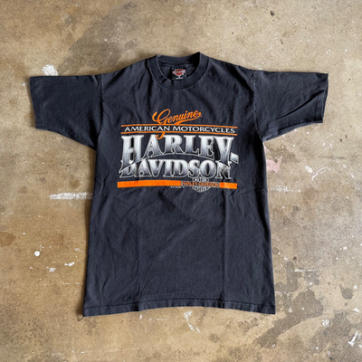 90s VINTAGE HARLEY DAVIDSON MOTORCYCLE T-SHIRT SZ M DAYTONA BEACH