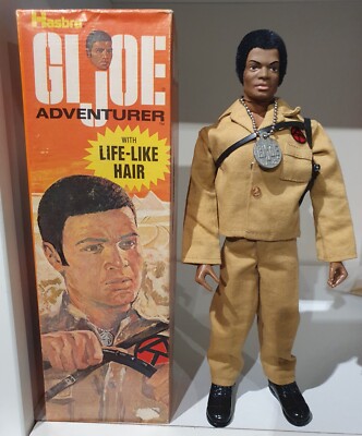 当時物 GIJOE ブラック・アドベンチャー 1970年 BOX付 ビンテージ Gi