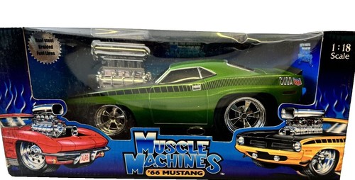 No.60 Diecast Car 1/18 with Box MUSCLE MACHINES 70 CUDA | eBay