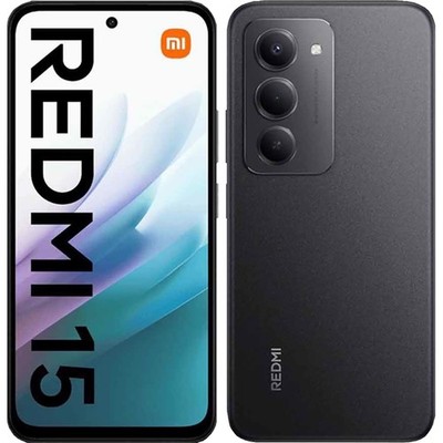 Xiaomi Redmi 15 4G Midnight Black 256GB + 8GB Dual-SIM Unlocked