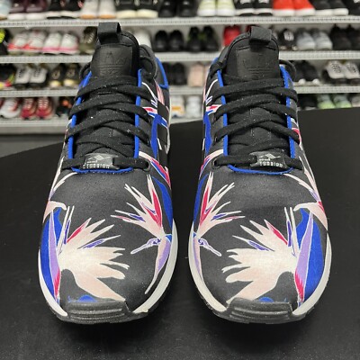 Adidas Originals ZX Flux Floral Blue Blue Hawaiian B34467 Men's