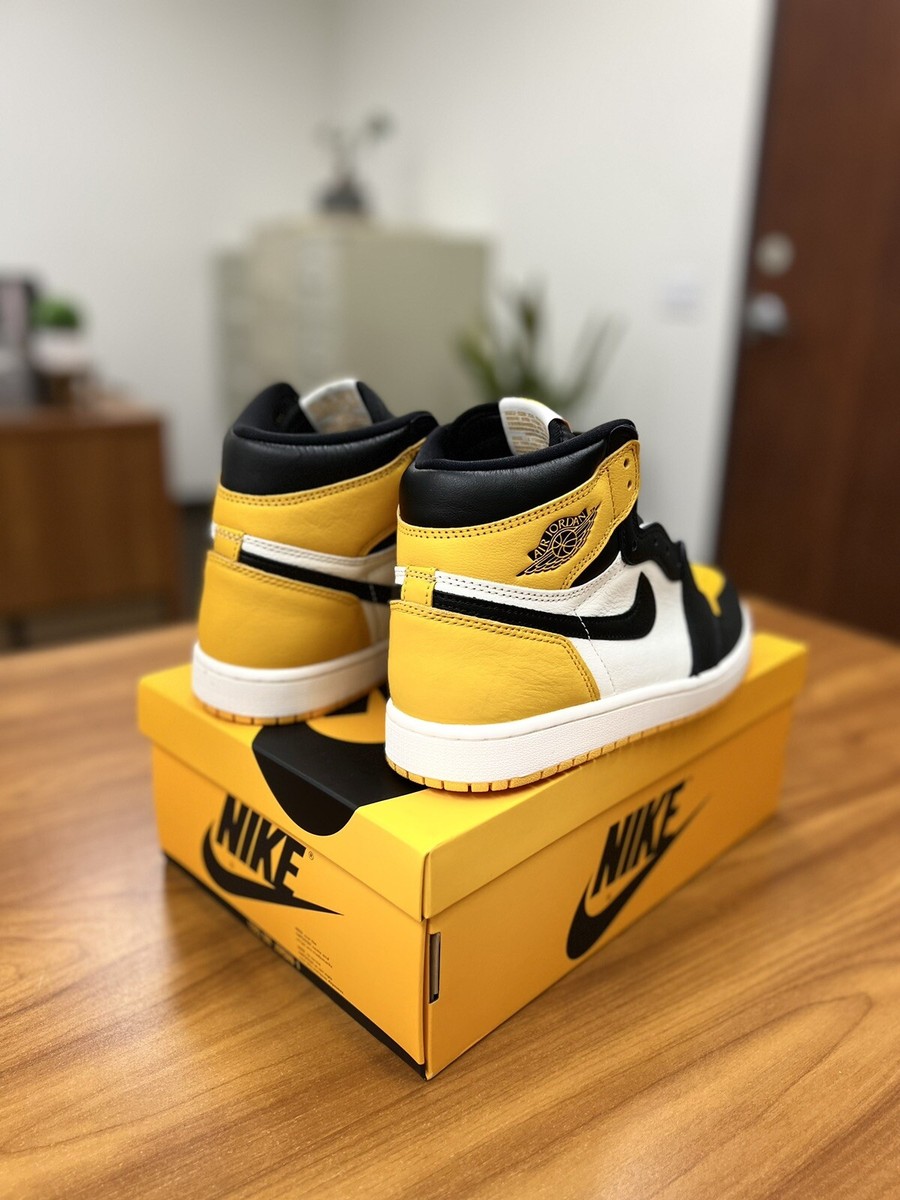 Nike Air Jordan 1 Retro High OG Taxi (55508-711) Mens Size 8 Brand
