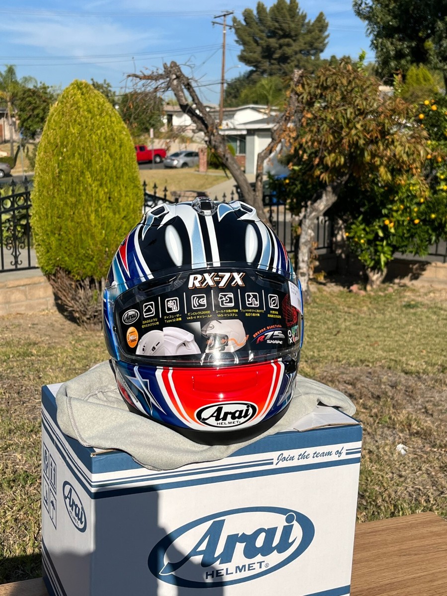 ARAI X 56DISIGN RX-7 NAKANO RED LIMITED EDITION SIZE L | eBay
