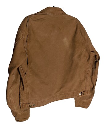 Vintage Carhartt J146 BRN Detroit Jacket Men's Size Large Blanket