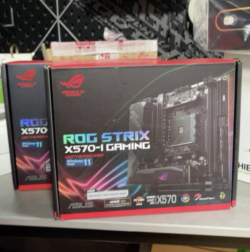 ASUS Rog STRIX X570-i Gaming AMD X570 AM4 Mini ITX Motherboard 99