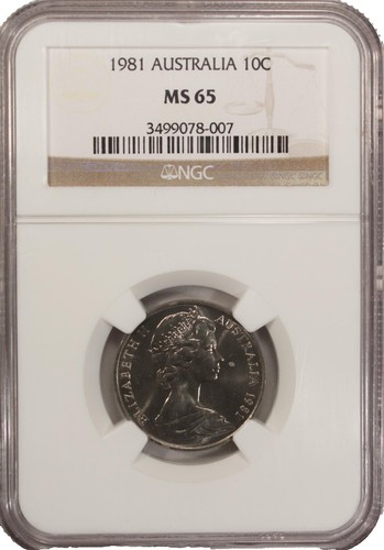 20 Cent Indochine Coins 1937 NGC MS-65 Original Vintage Rare_LDP
