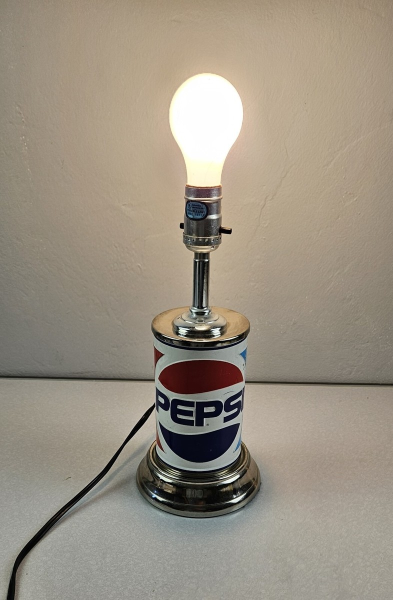Vintage Large Pepsi Lamp | eBay