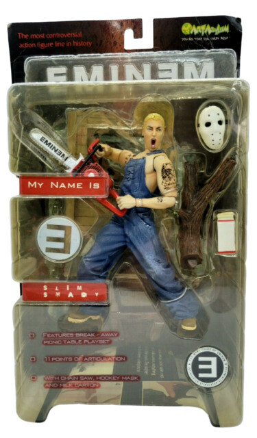 Art Asylum Eminem Slim Shady Chainsaw Marshall Mathers 7 inch