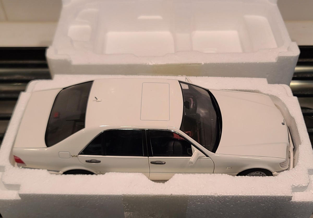RARE 1/18 NOREV Mercedes Benz S600 (W140) High Quality White