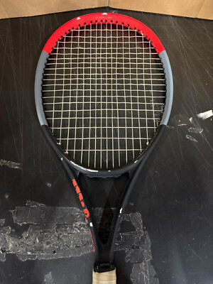 Wilson Clash 100 Tour V1 Used Tennis Racquet Grip Size 4_3/8 | eBay