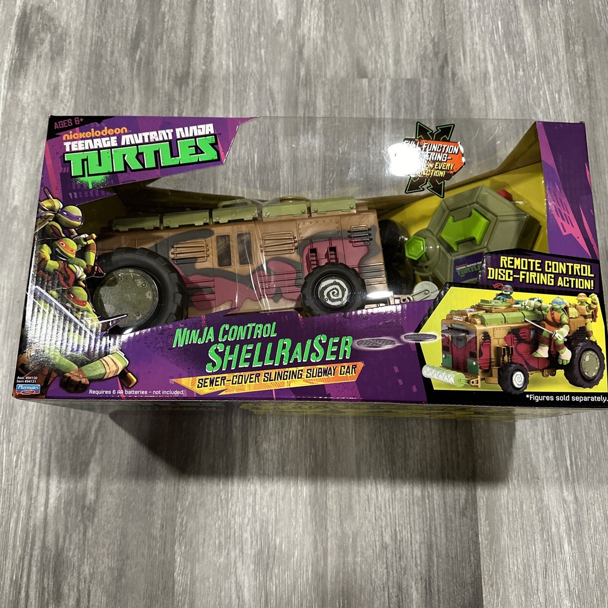 TMNT Teenage Mutant NINJA Turtles SHELLRAISER RC Remote Control