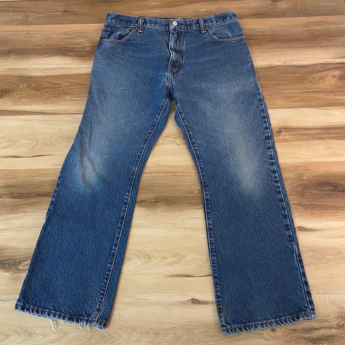Levi's 517 Bootcut Jeans Mens 36x29 Denim Blue | eBay