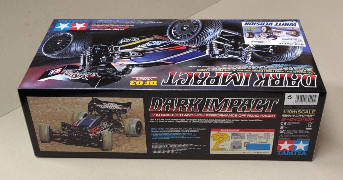 Tamiya Dark Impact DF-03 White Version Item: 84400 | eBay