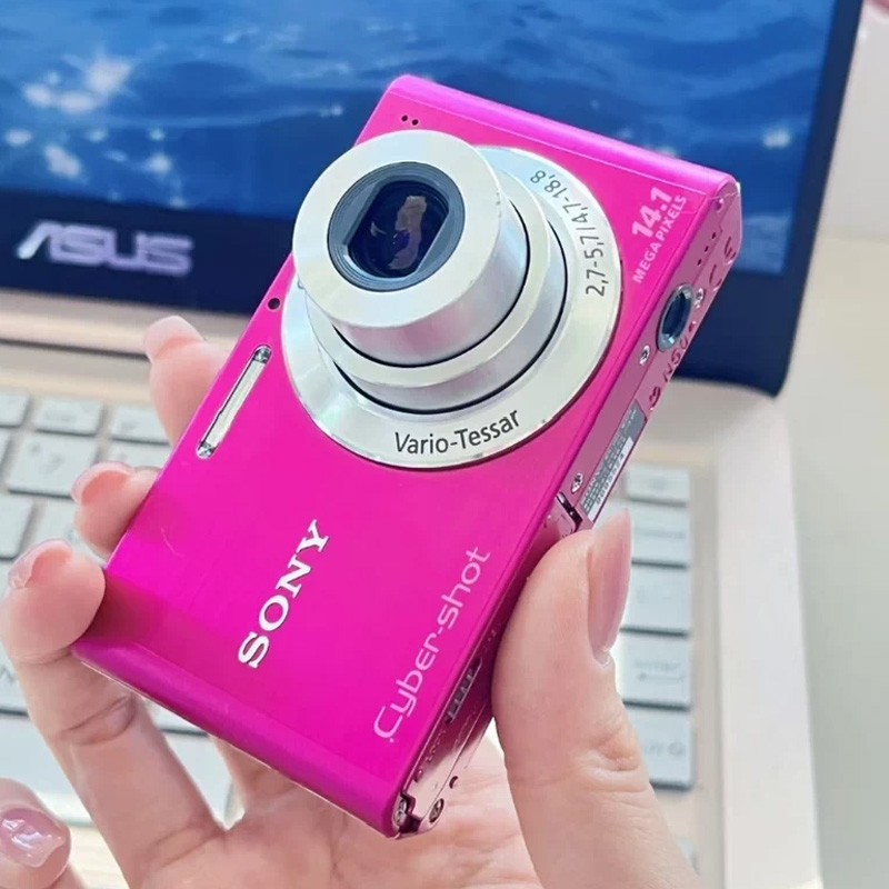 Sony Cyber-shot DSC-W320 Pink Digital Camera 14.1MP 4x Optical