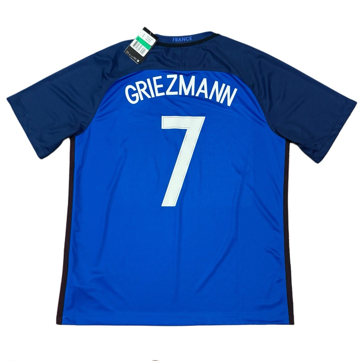2016/17 France Home Jersey #7 Griezmann XL EURO 2016 Nike Soccer