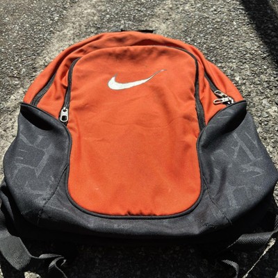 90S Nike Backpack Orange Black Y2K | eBay