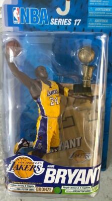 MCFARLANE Series 17 ~ Laker KOBE BRYANT figure WITH TROPHY IN BOX